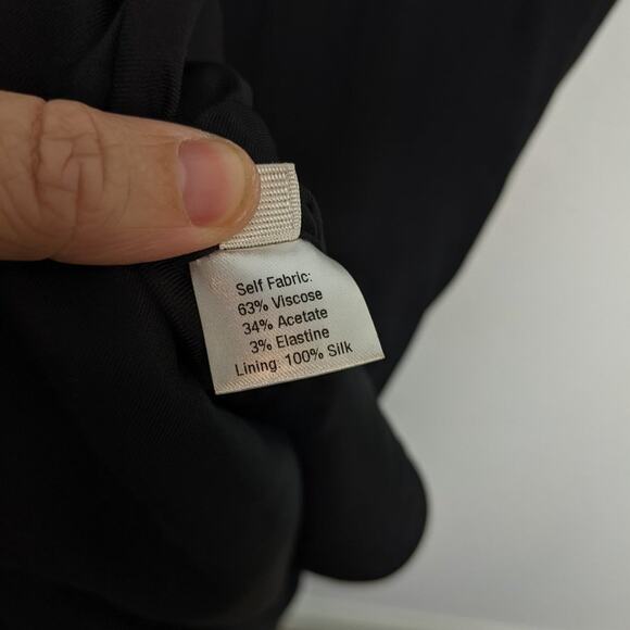 SemSem Dana Black Cut-Out Embellished Gown - Picture 9 of 16